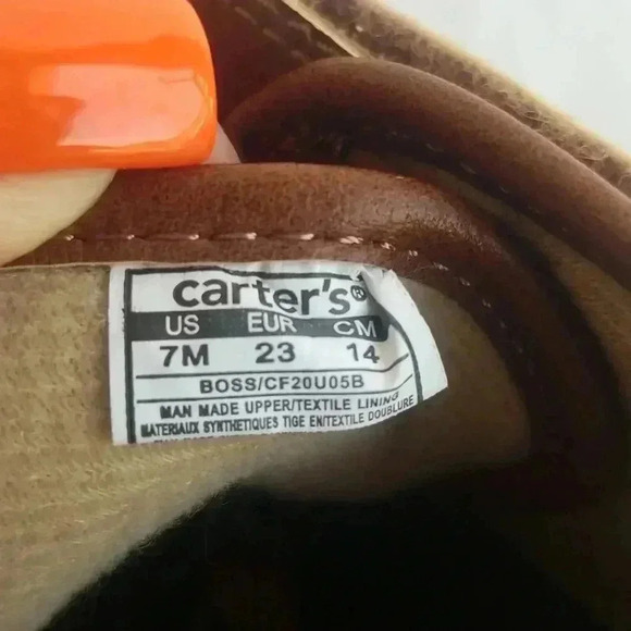 Carter's Boss Boots 7M - Picture 7 of 10